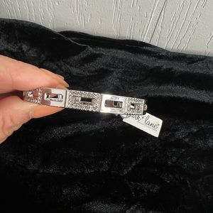 PARK LANE BANGLE SILVERTONE